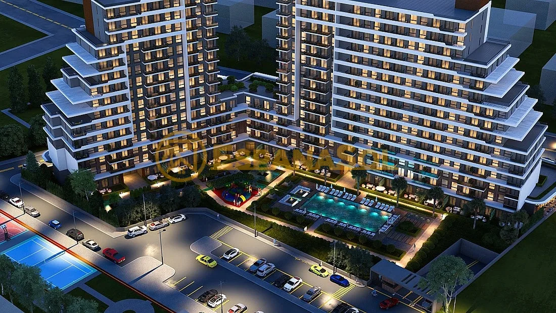 Apartamenty w Kompleksie z Basenem Blisko Metra w Izmirze w İzmir (zdjÄ™cie 4)