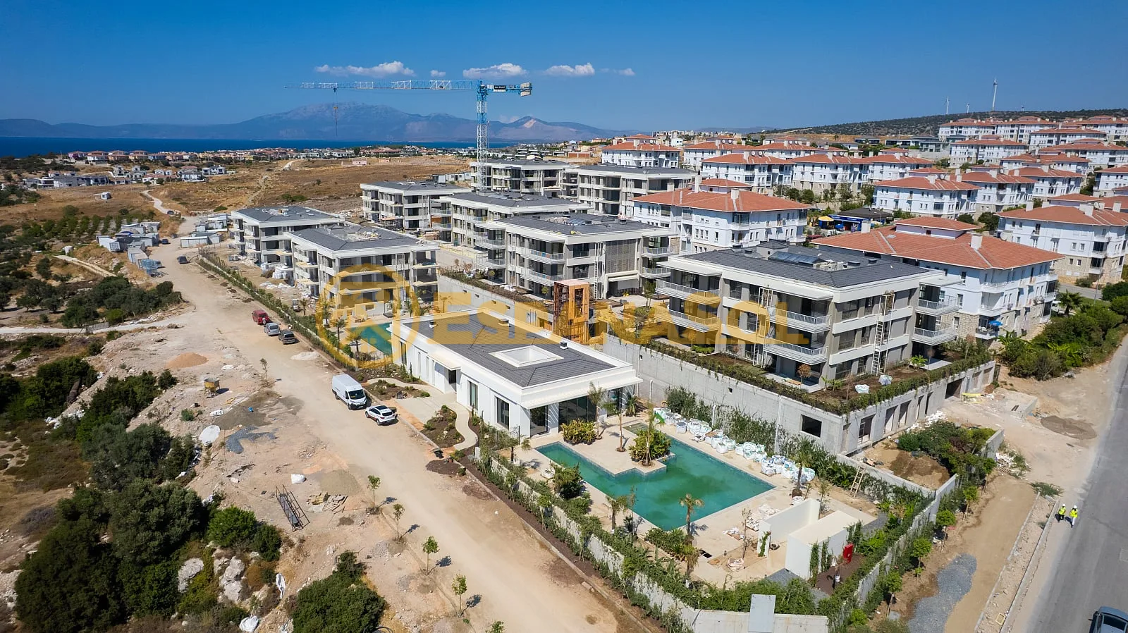 Wohnung in Çeşme — geschlossene Anlage 200 m vom Markt in İzmir (zdjÄ™cie 4)