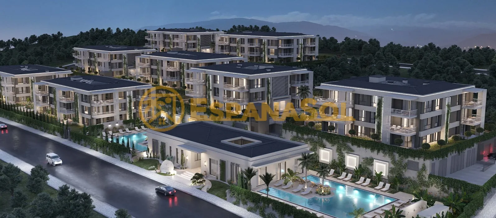 Wohnung in Çeşme — geschlossene Anlage 200 m vom Markt in İzmir (zdjÄ™cie 5)
