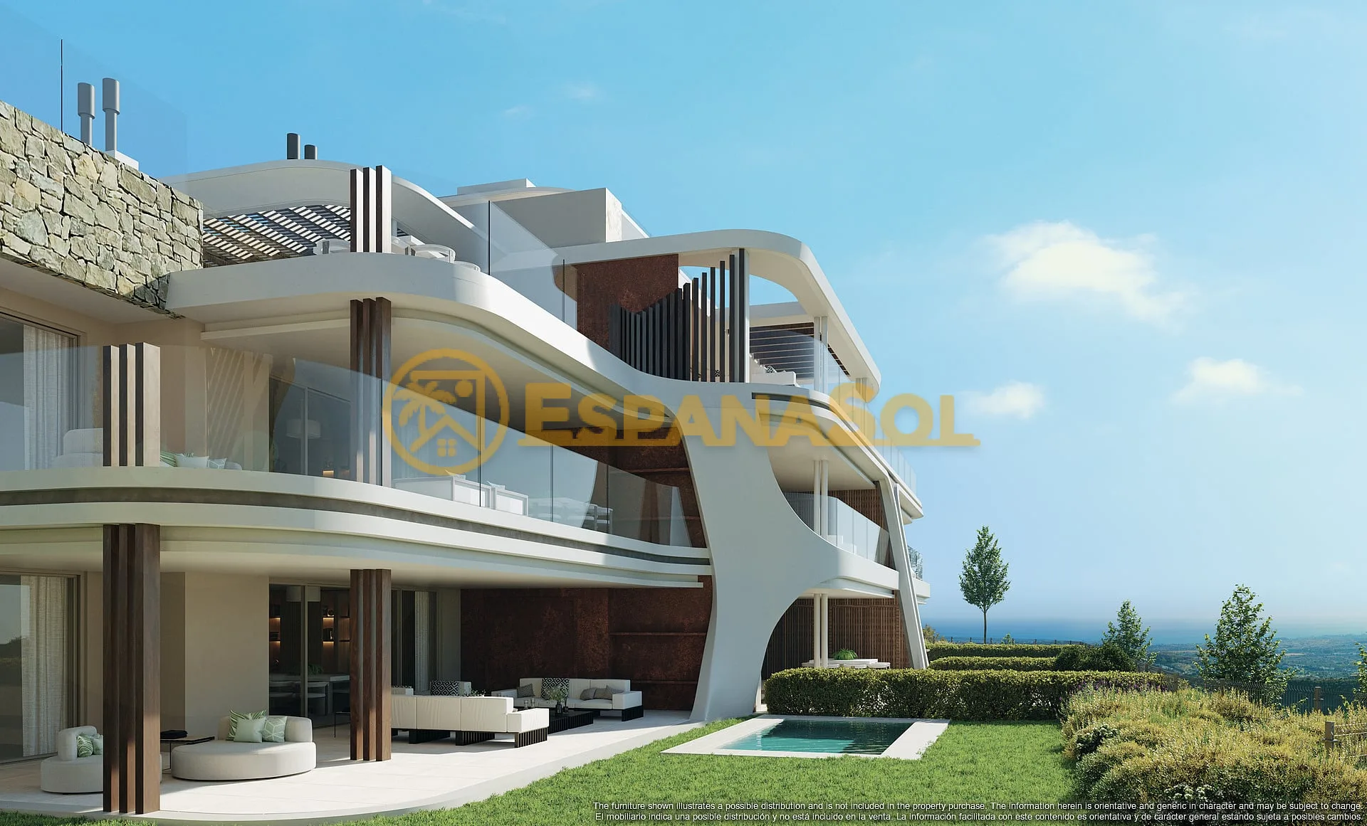 Apartment mit Seeblick — Country Club in Benahavís in Málaga (zdjÄ™cie 3)