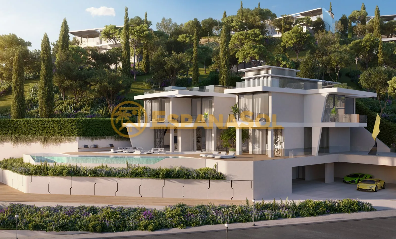 Infinity Pool Villa with SPA — Benahavis, Costa del Sol in Málaga (zdjÄ™cie 2)