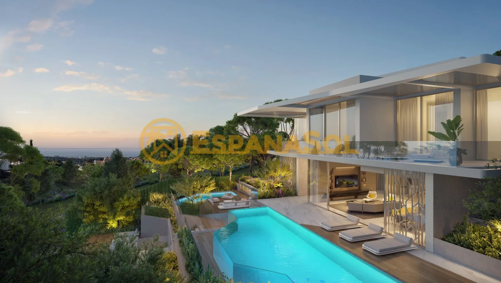 Infinity Pool Villa with SPA — Benahavis, Costa del Sol in Málaga (zdjÄ™cie 5)