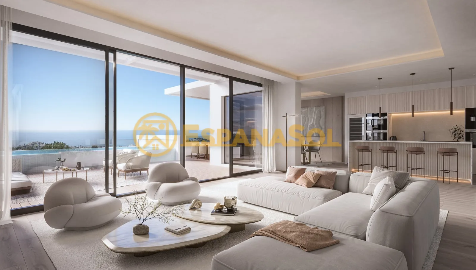 Reihenhäuser mit privatem Pool und Meerblick — Benalmadena in Málaga (zdjÄ™cie 4)