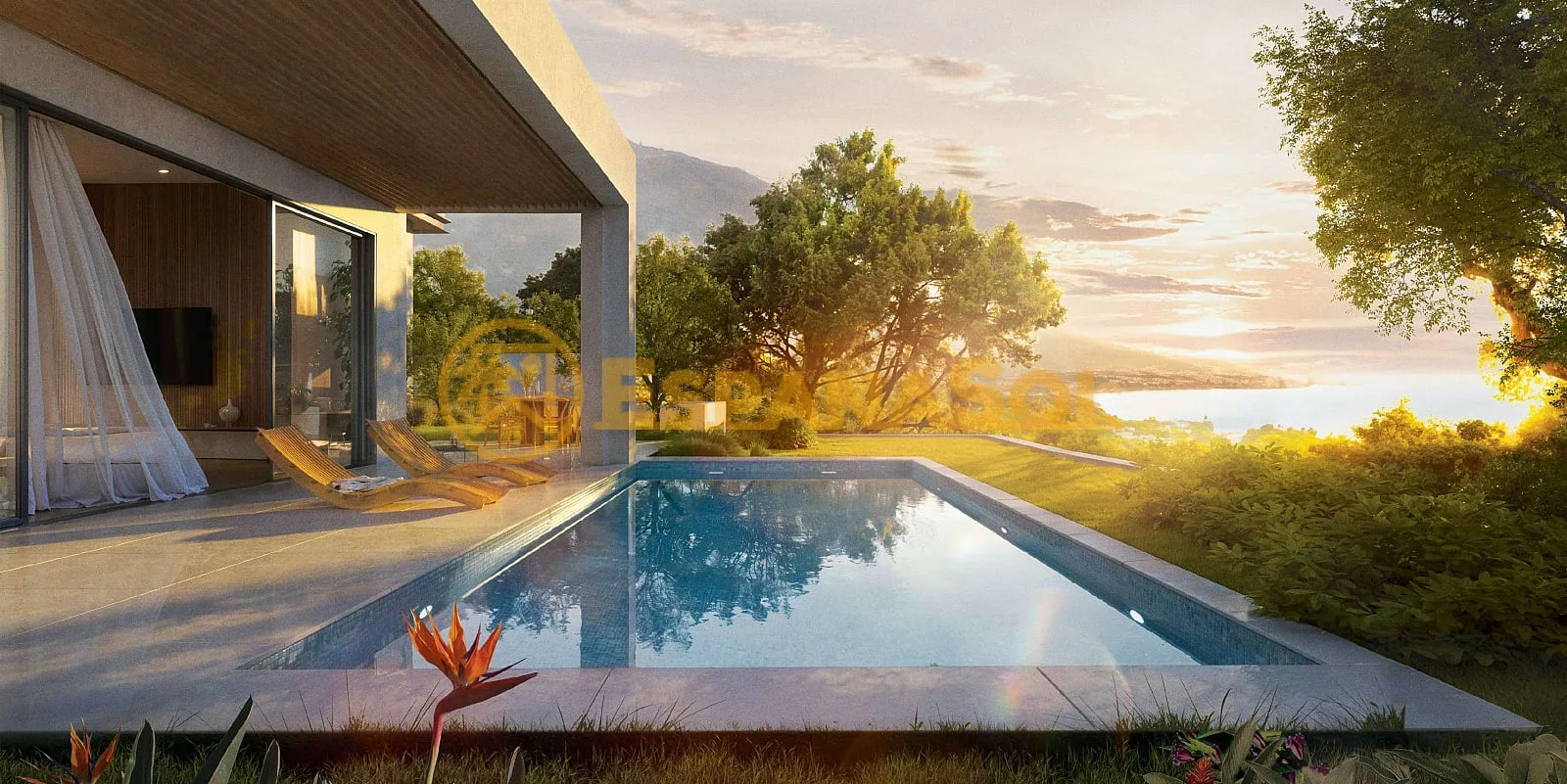Villa mit privatem Pool und Meerblick — Mijas, Costa del Sol