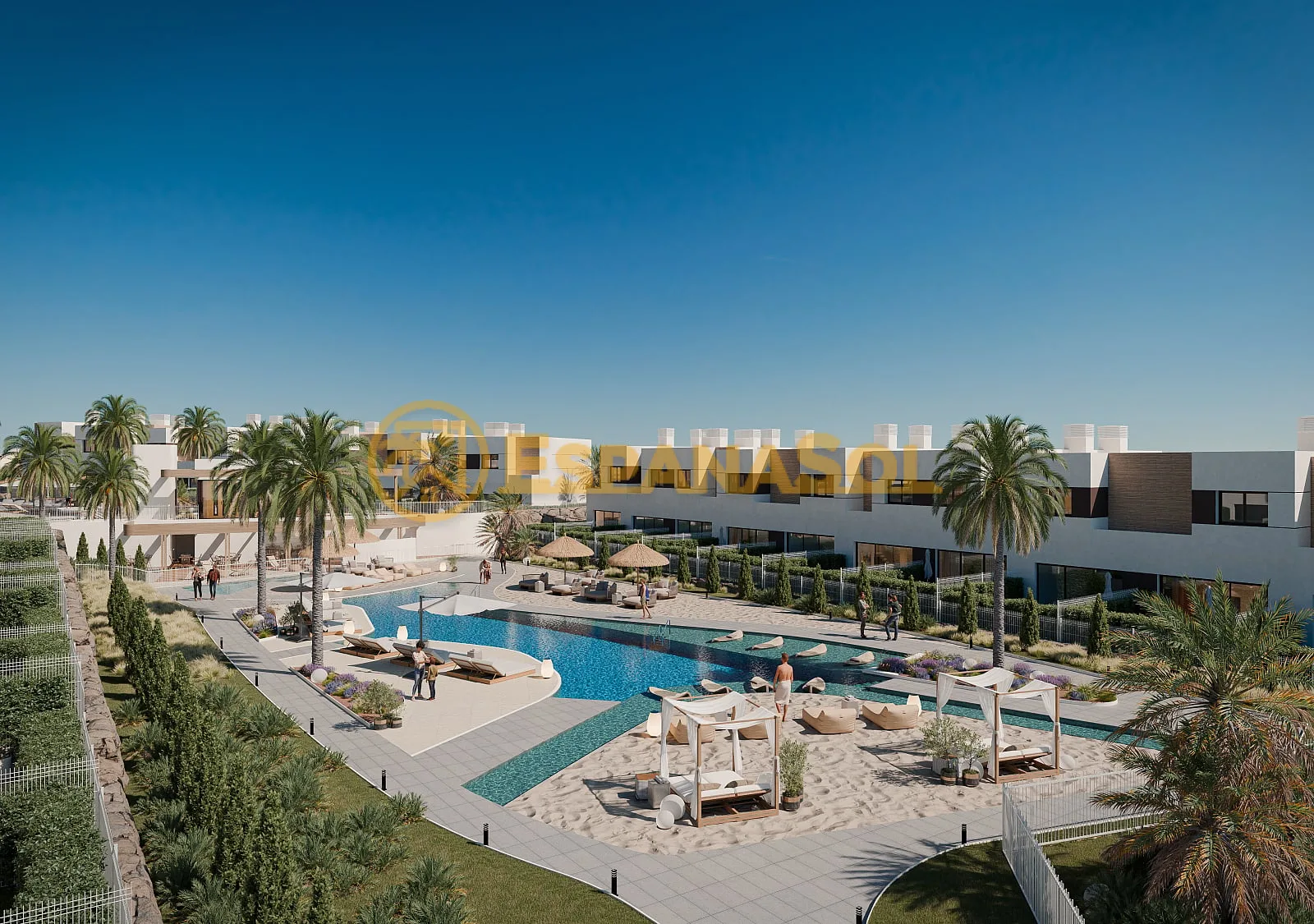 Casas adosadas junto al campo de golf — Mijas, Costa del Sol en Málaga (zdjÄ™cie 2)