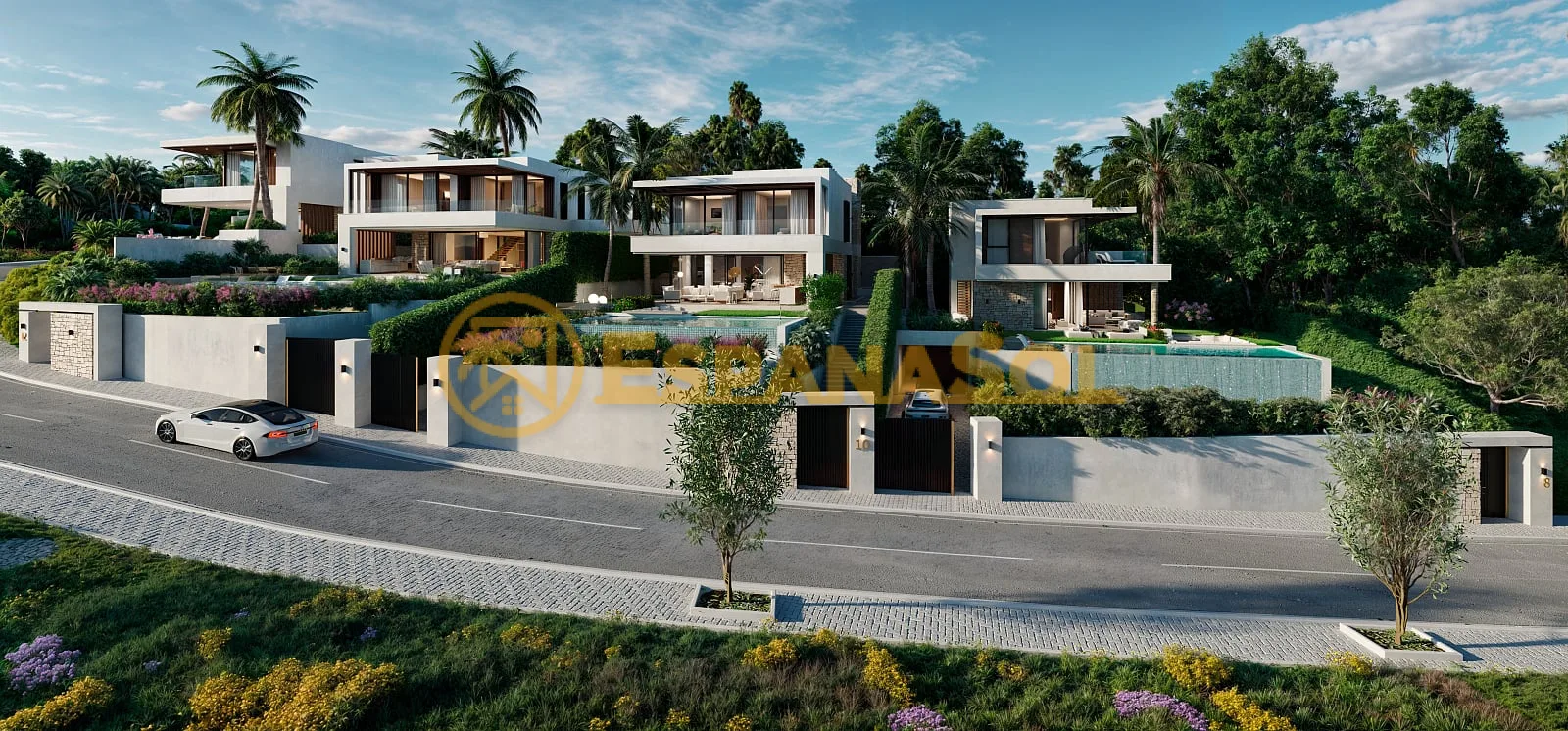 Villa mit Meerblick — Capellania, Benalmádena in Málaga (zdjÄ™cie 5)