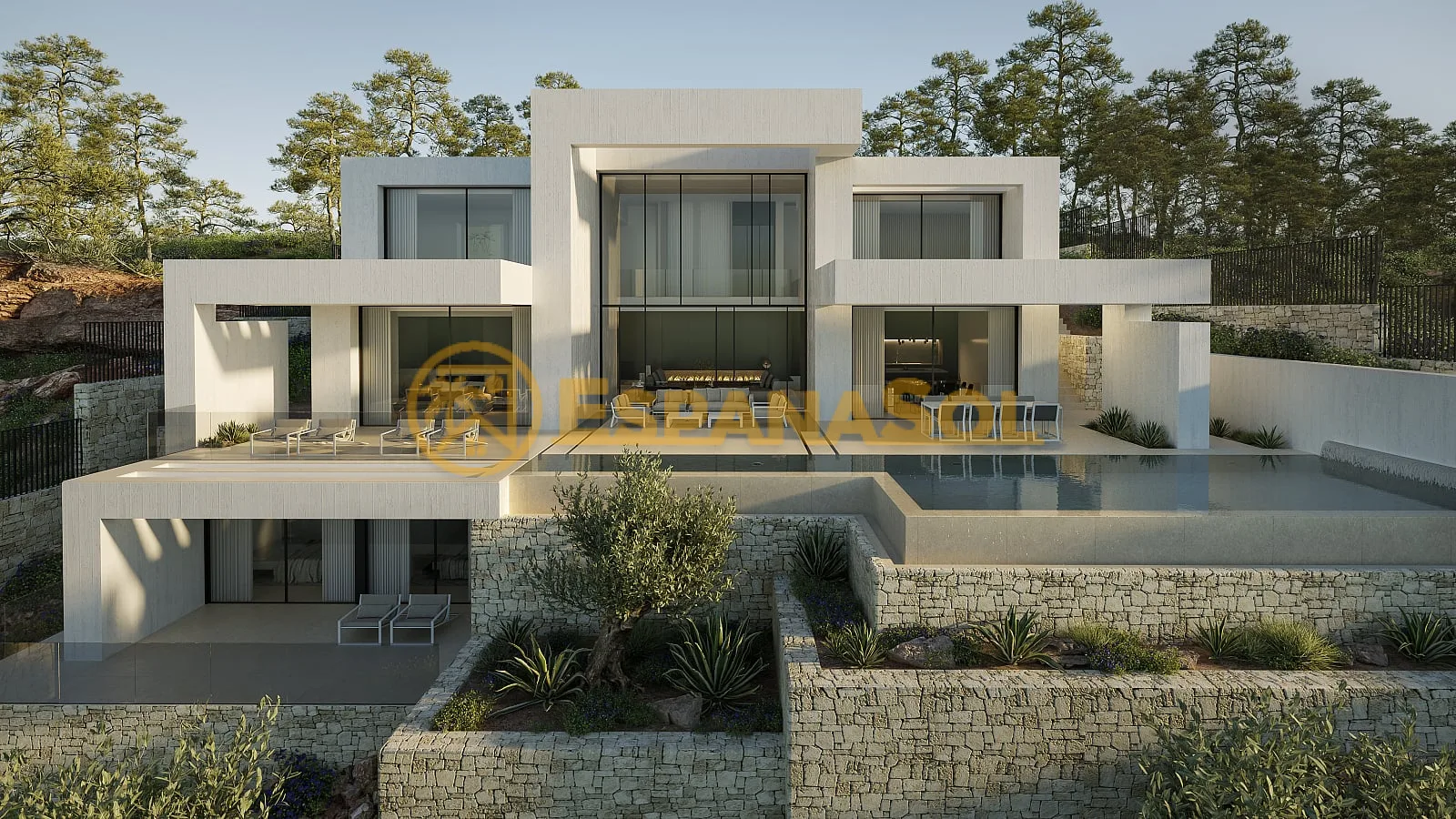 Villa with Pool, Lift and Three Floors — Javea in Alicante (zdjÄ™cie 3)