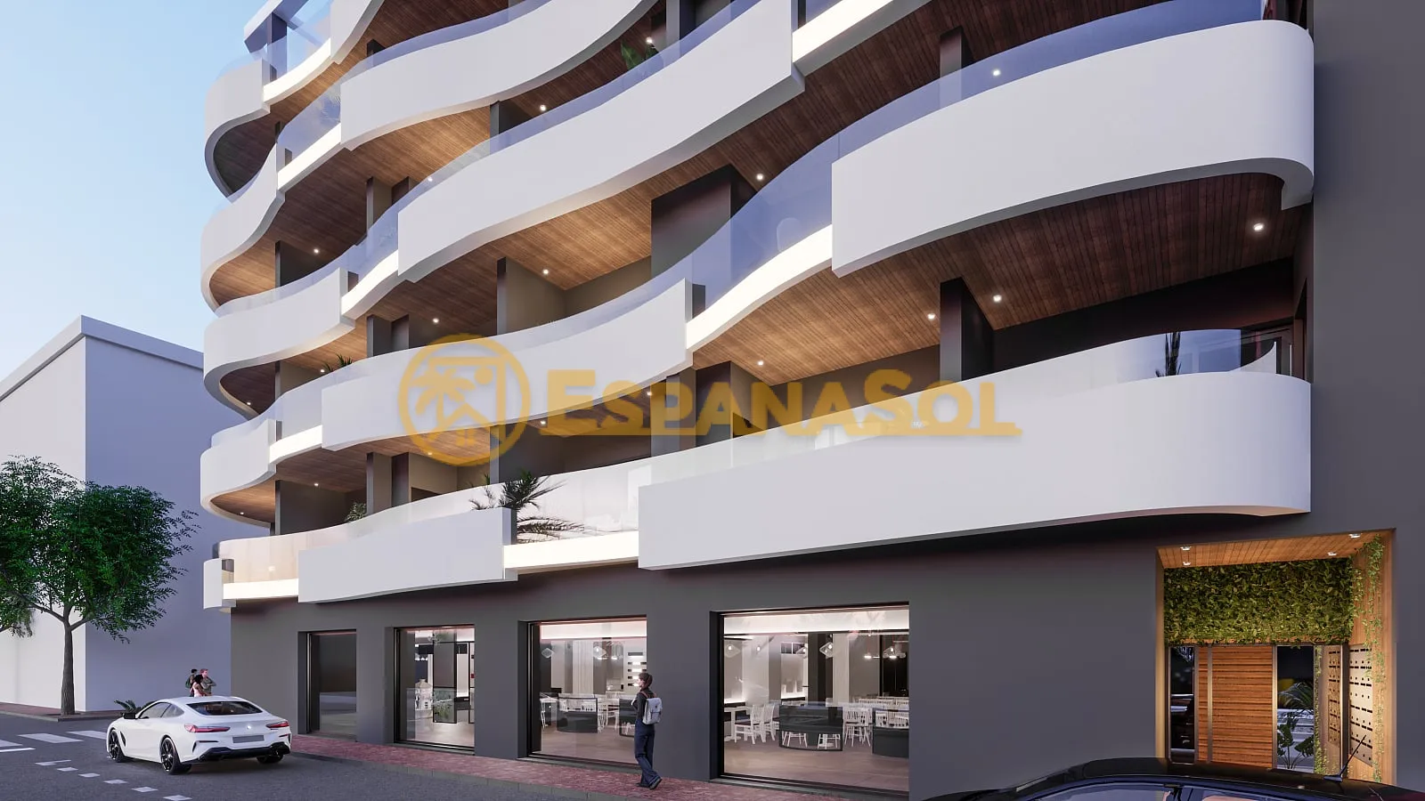 Apartment mit Rooftop-Pool — 100 m vom Strand in Torrevieja in Alicante (zdjÄ™cie 5)