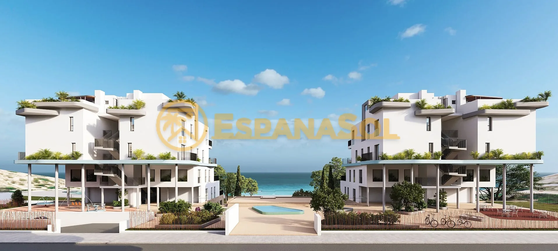 Flat with a Sea-View Terrace — Villajoyosa, Costa Blanca in Alicante (zdjÄ™cie 3)