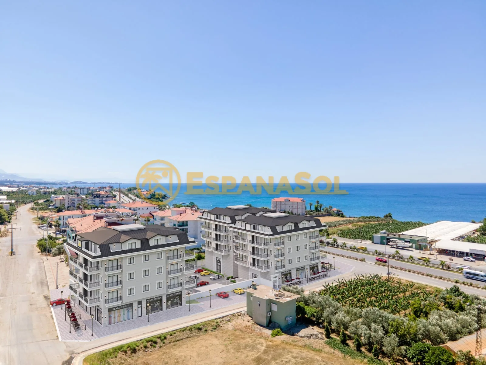 Apartamentos con vistas al mar — Okurcalar, Alanya