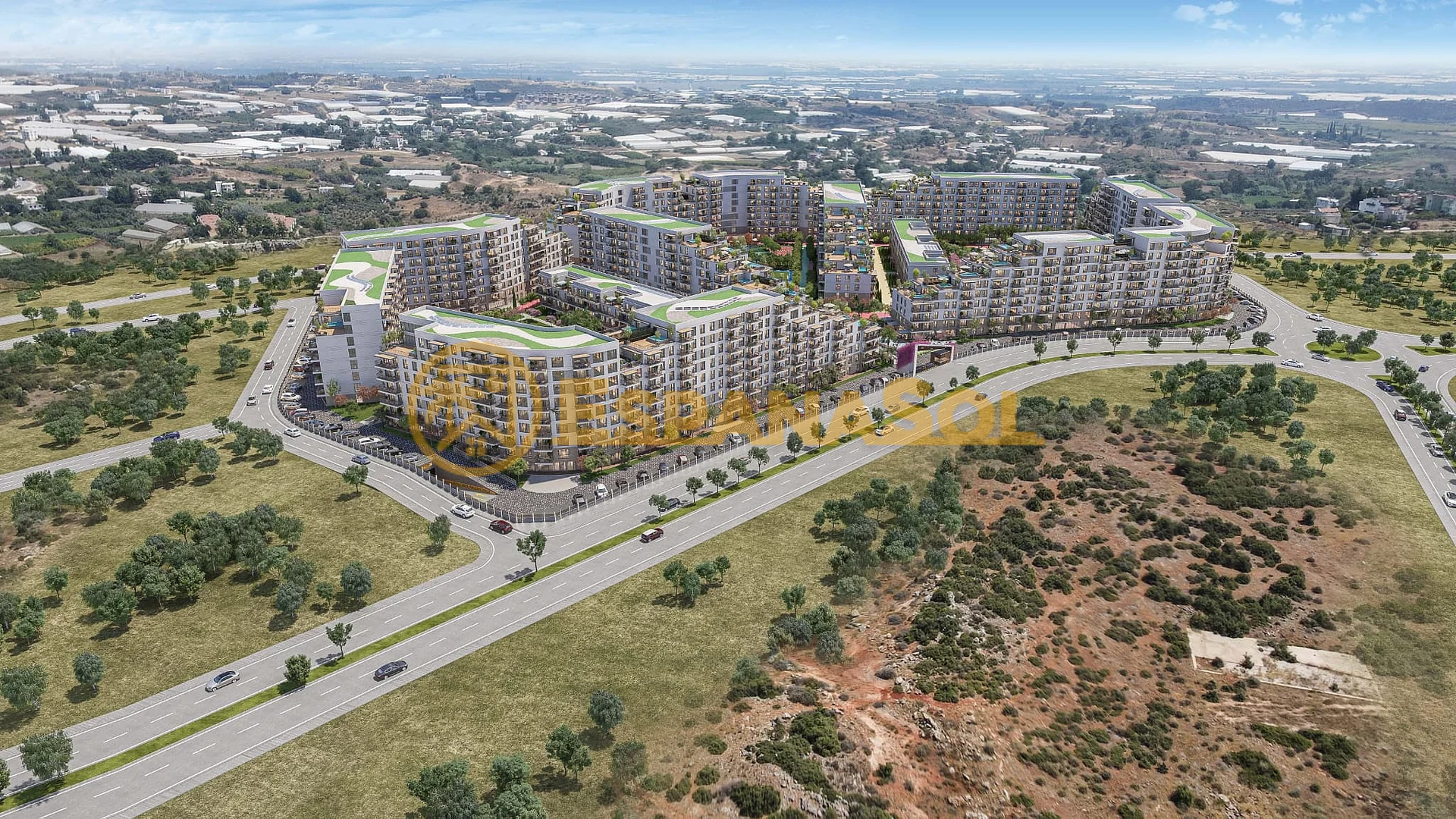 Apartamentos con piscina y pista de tenis — Altıntaş, Antalya en Antalya (zdjÄ™cie 5)