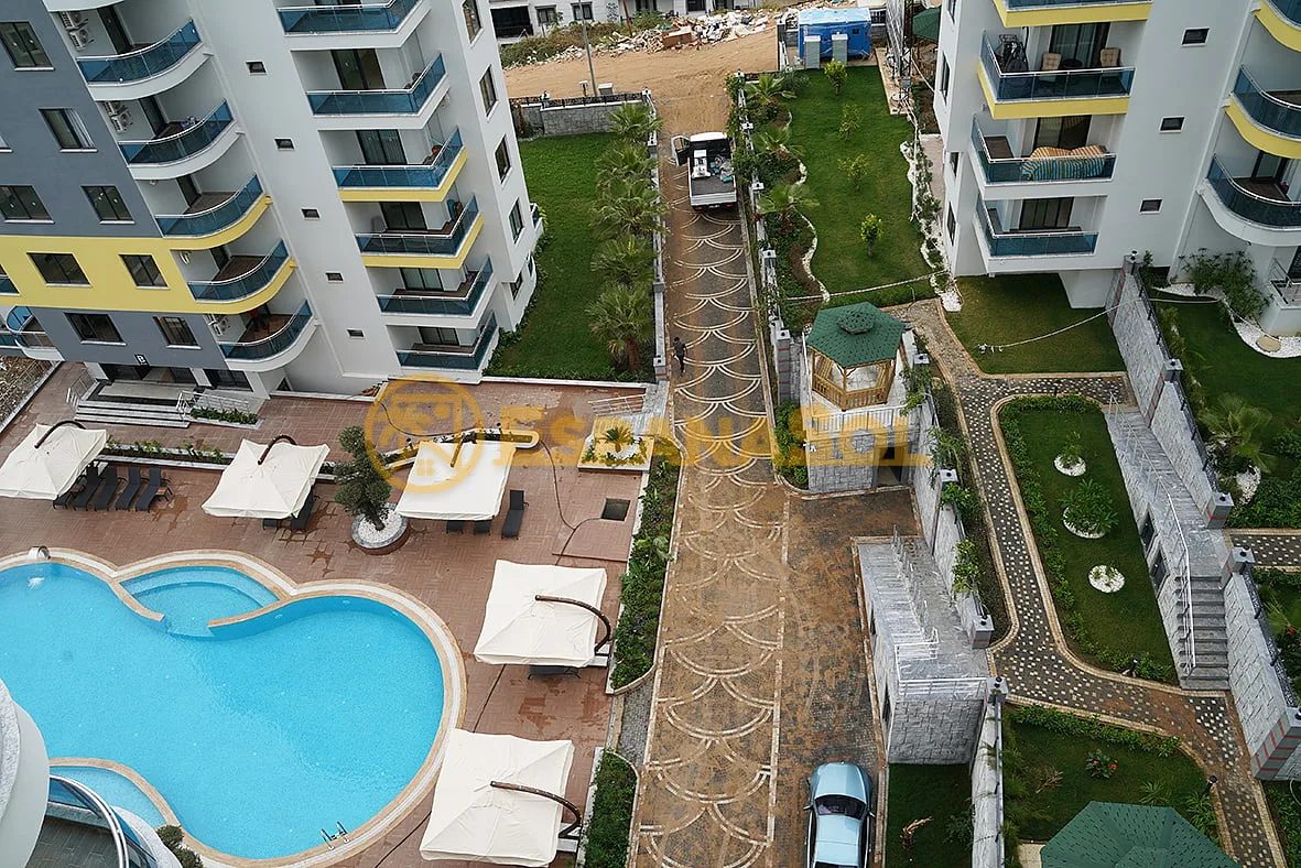 Apartamenty z Widokiem na Morze w Alanya w Kompleksie Blisko Morza w Antalya (zdjÄ™cie 4)