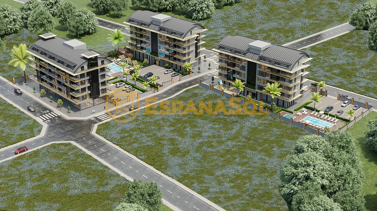 Apartamenty w Kompleksie Blisko Plaży w Alanyi w Antalya (zdjÄ™cie 2)
