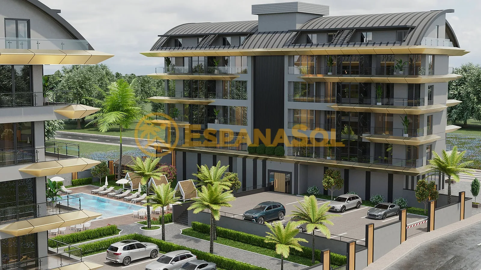 Apartamenty w Kompleksie Blisko Plaży w Alanyi w Antalya (zdjÄ™cie 4)