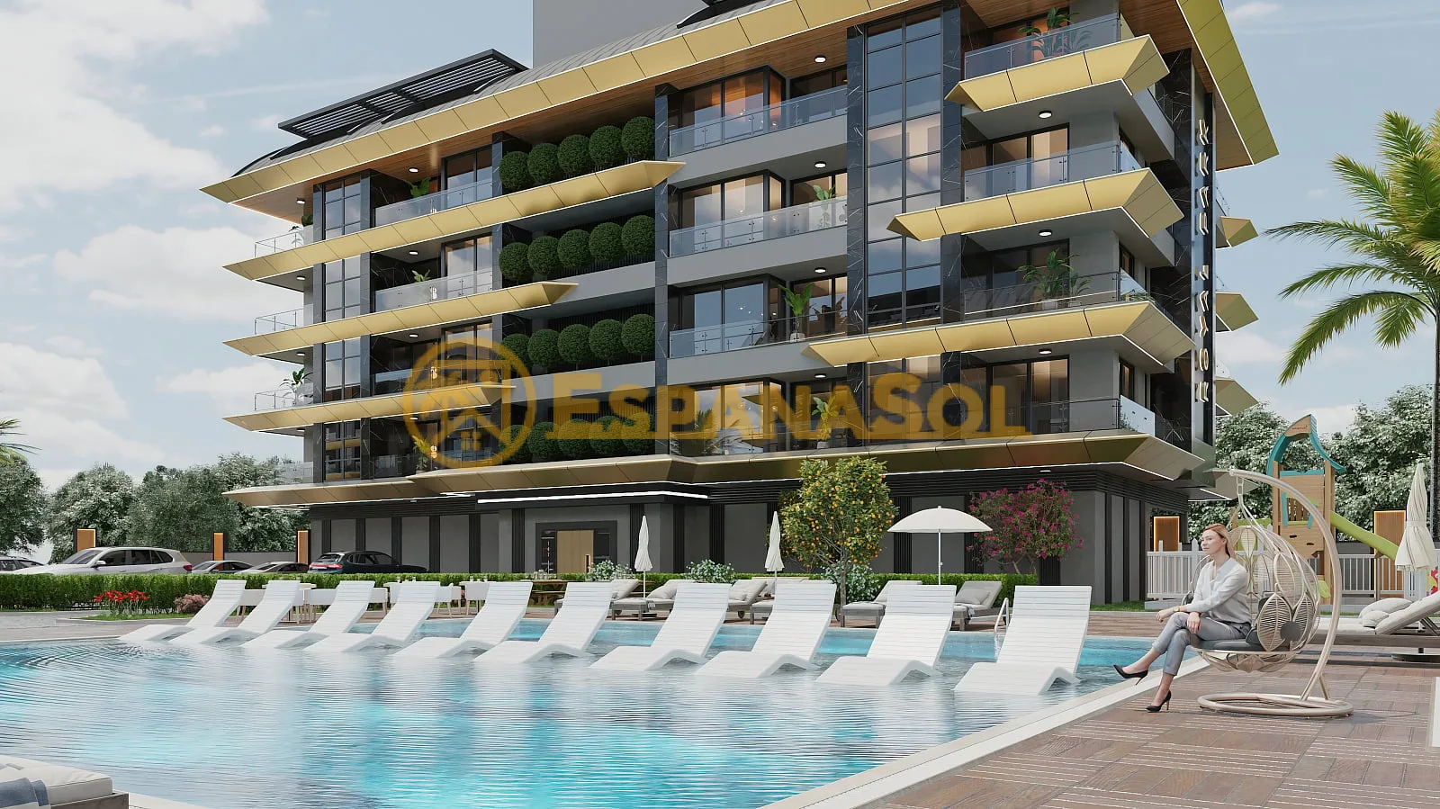 Apartamenty w Kompleksie Blisko Plaży w Alanyi w Antalya (zdjÄ™cie 5)