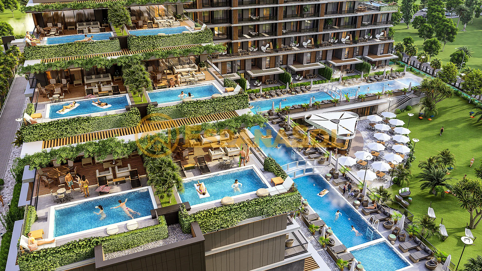 Apartamenty z Wysokiej Jakości Udogodnieniami w Antalyi Altıntaş