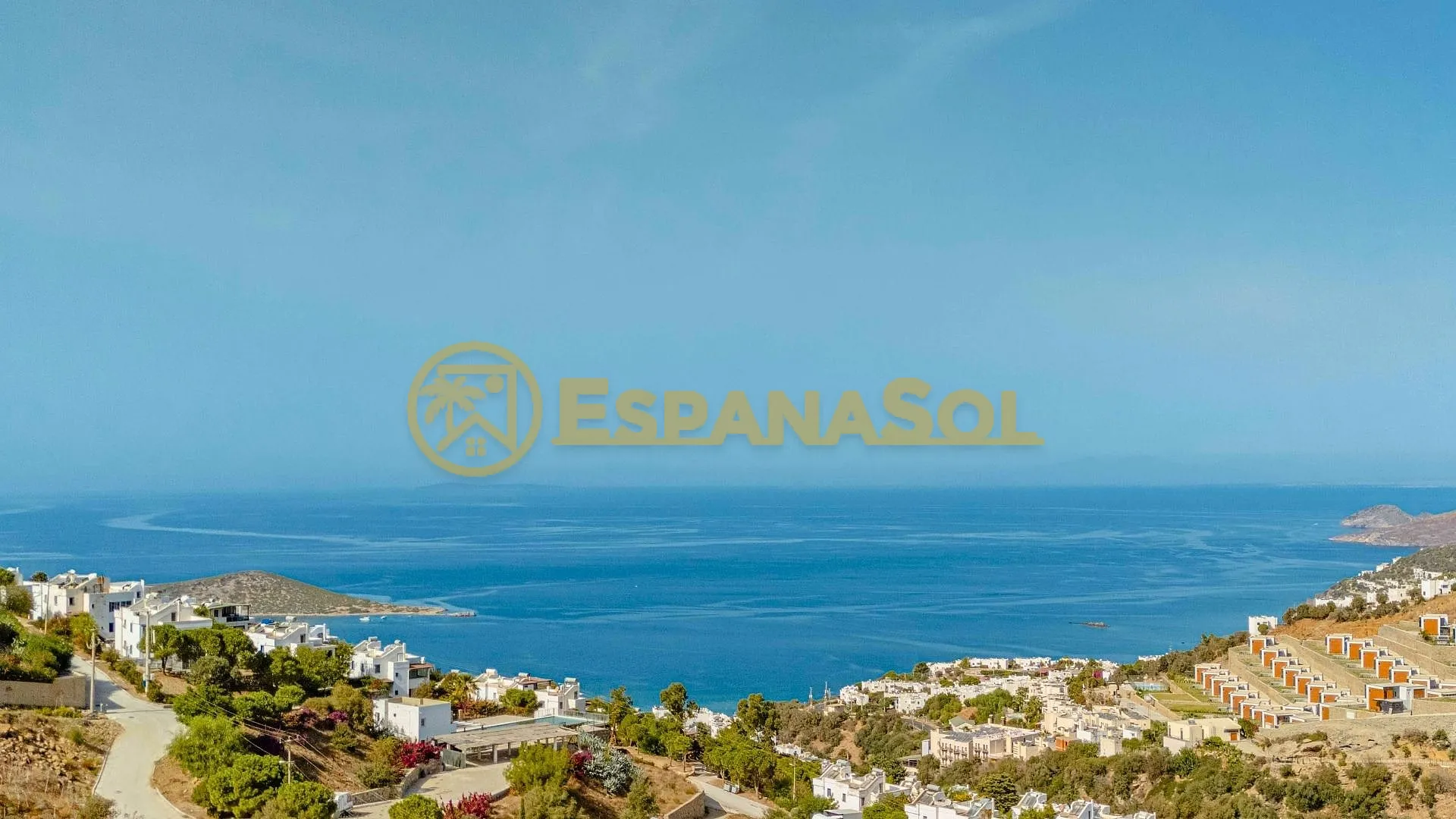 Villas con piscina y vistas al mar — Gümüşlük, Bodrum en Muğla (zdjÄ™cie 3)