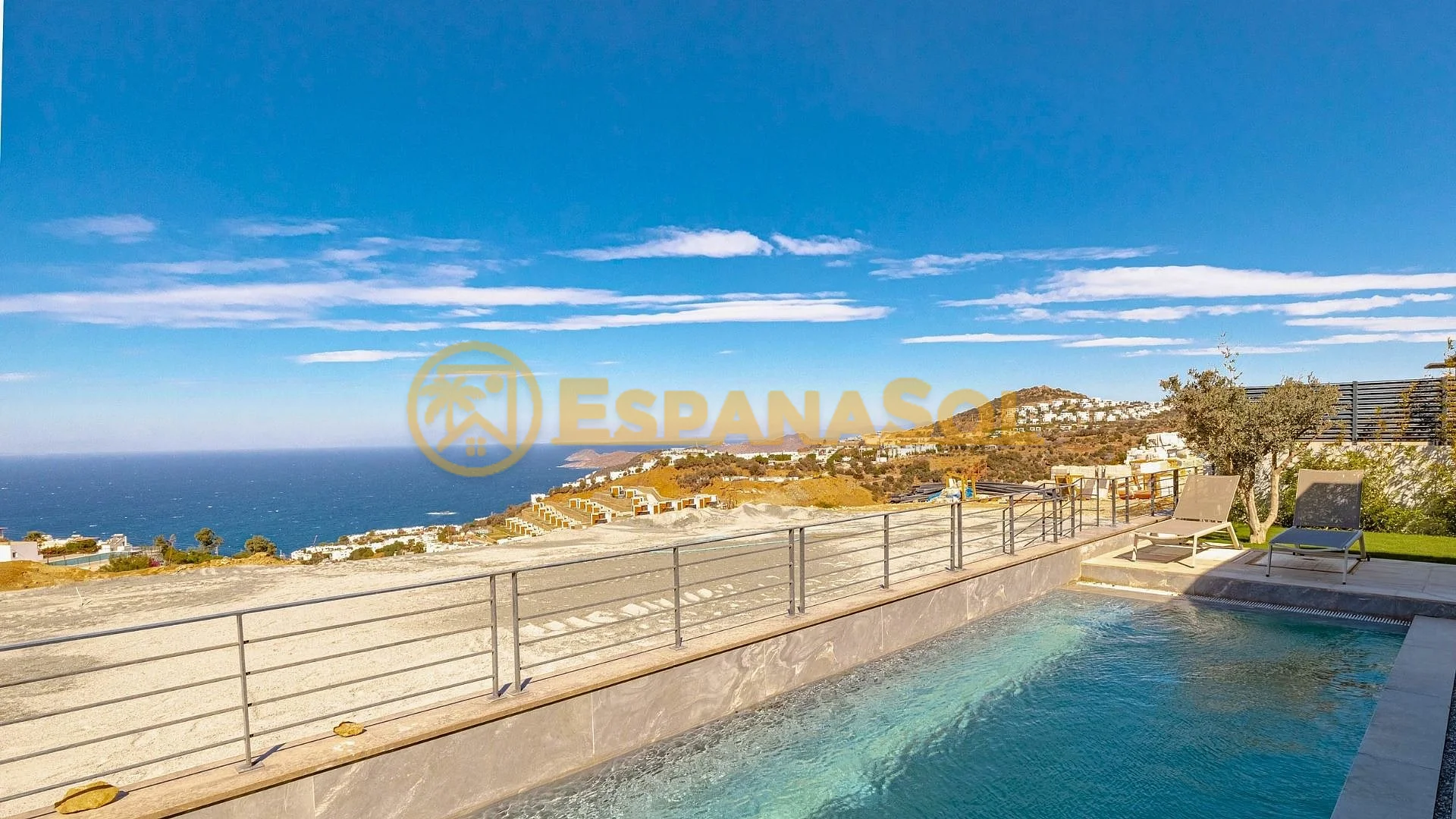 Villas con piscina y vistas al mar — Gümüşlük, Bodrum en Muğla (zdjÄ™cie 5)