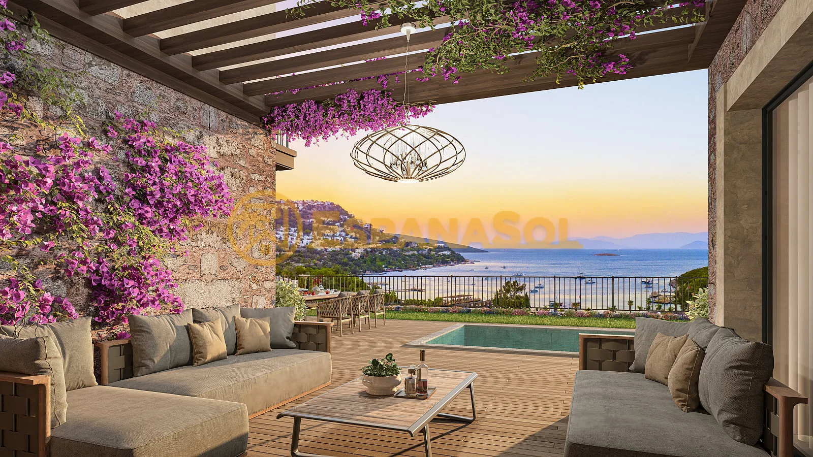 Villas con vistas a la bahía — Bodrum Türkbükü