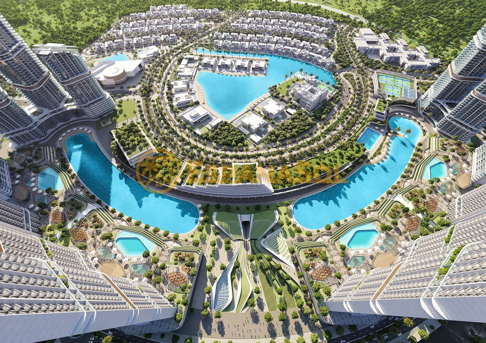 Luksusowe Apartamenty Sobha Hartland II w Dzielnicy Meydan w Dubaju w Dubai (zdjÄ™cie 4)