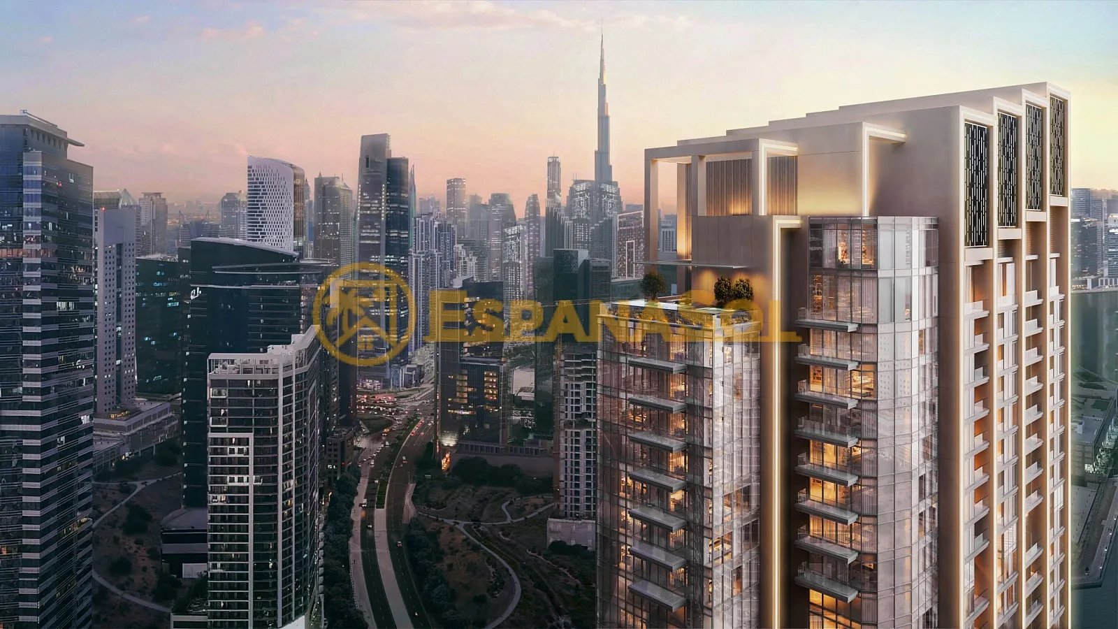 Wohnung mit Blick auf den Burj Khalifa — Business Bay, Dubai in Dubai (zdjÄ™cie 4)