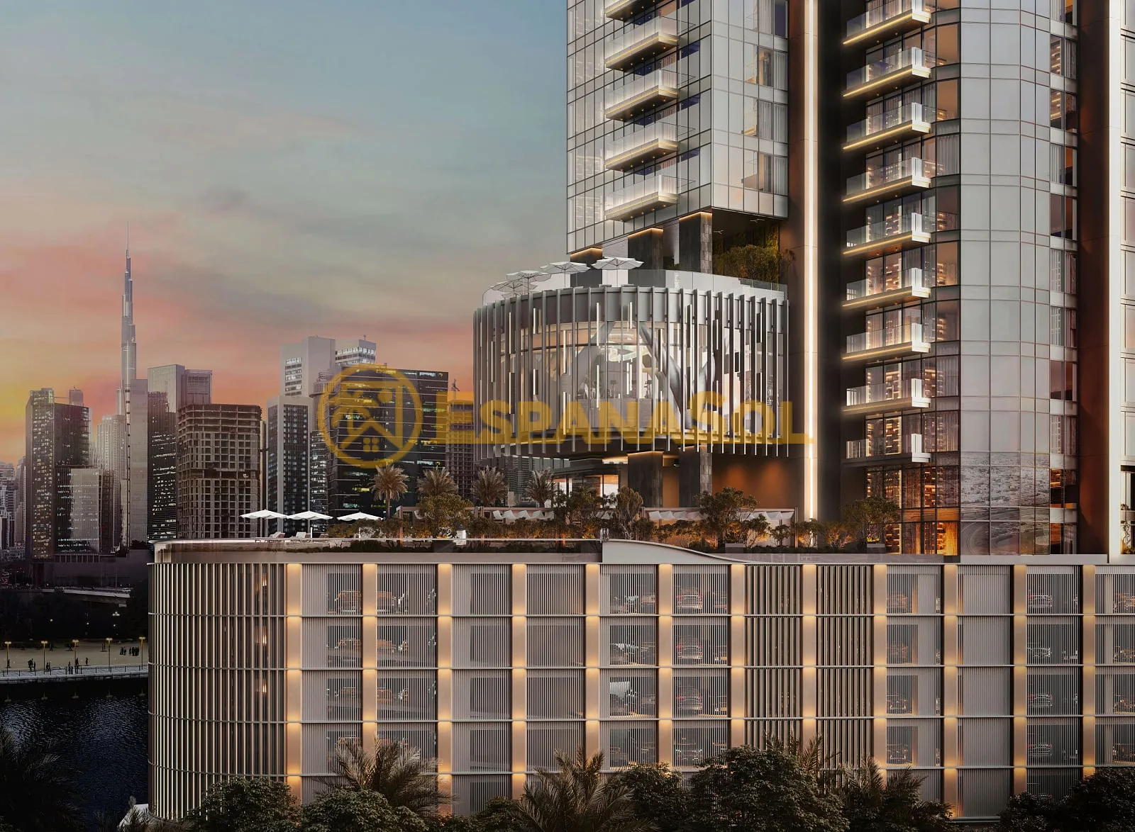 Wohnung mit Blick auf den Burj Khalifa — Business Bay, Dubai in Dubai (zdjÄ™cie 5)