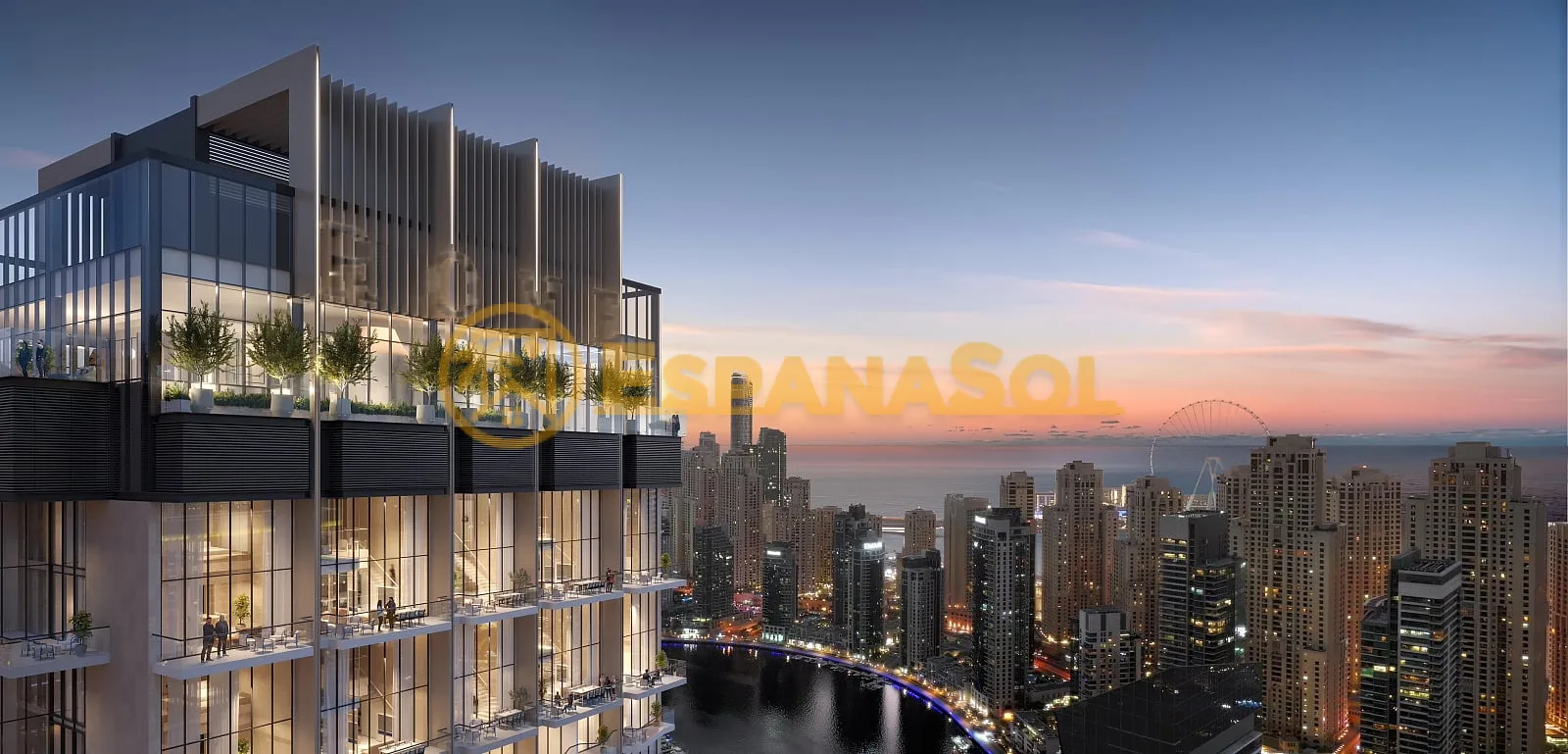 Apartments mit Flexibeds in Dubai Marina — Wohnen am Wasser