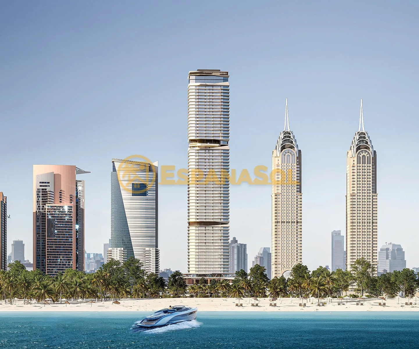 Apartamenty w Dubaju z Widokiem na Palm Jumeirah