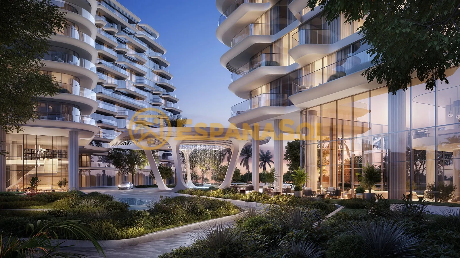 Residenzen mit Pool auf Palm Jumeirah — Dubai in Dubai (zdjÄ™cie 3)