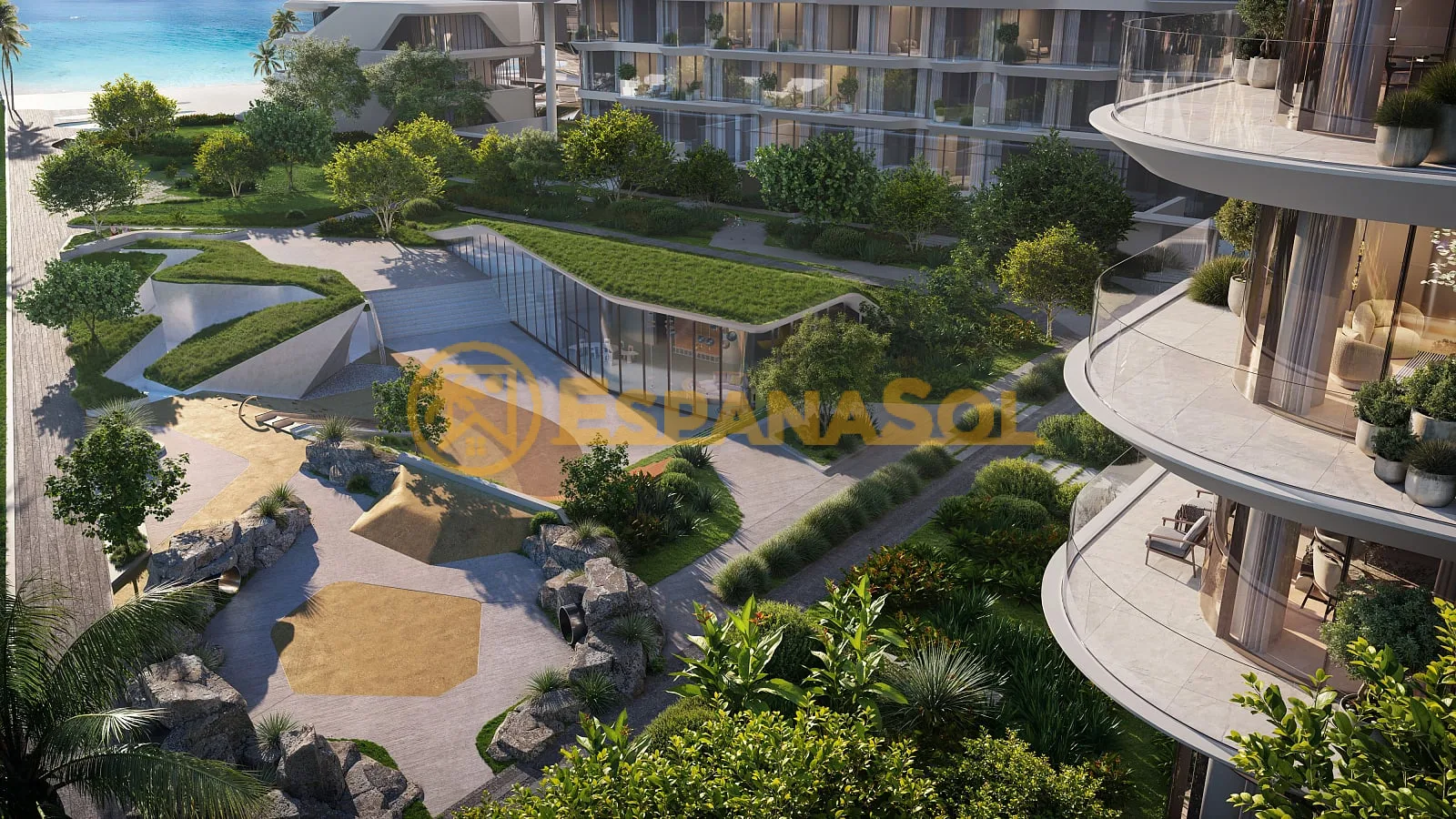 Residenzen mit Pool auf Palm Jumeirah — Dubai in Dubai (zdjÄ™cie 4)