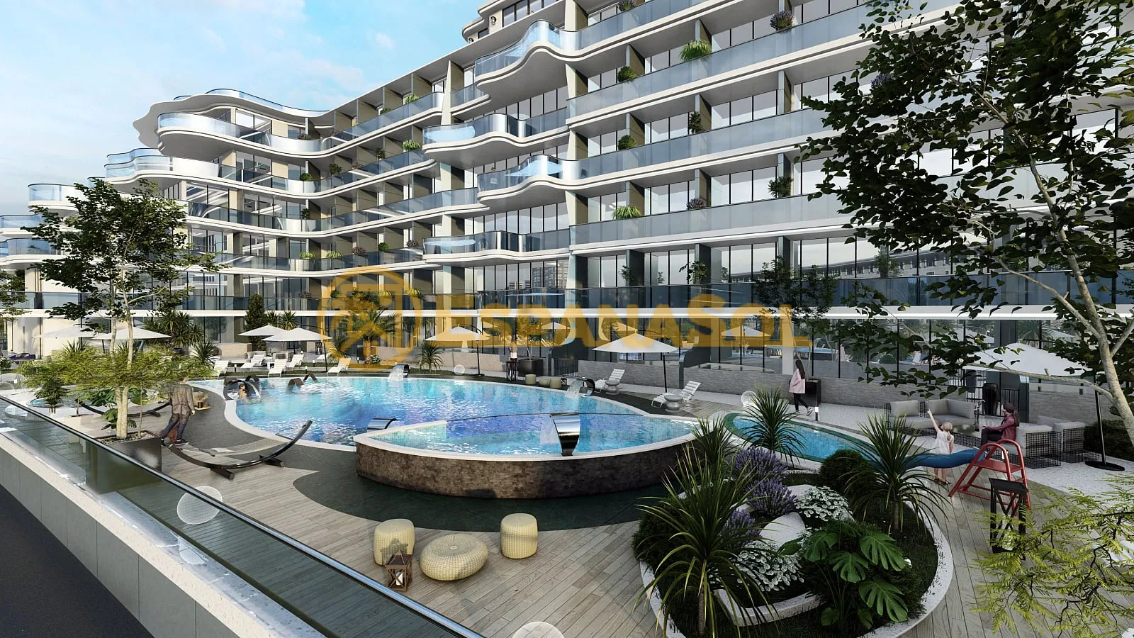 Nieruchomości z Prywatnymi Basenami w Dubai Production City w Dubai (zdjÄ™cie 3)