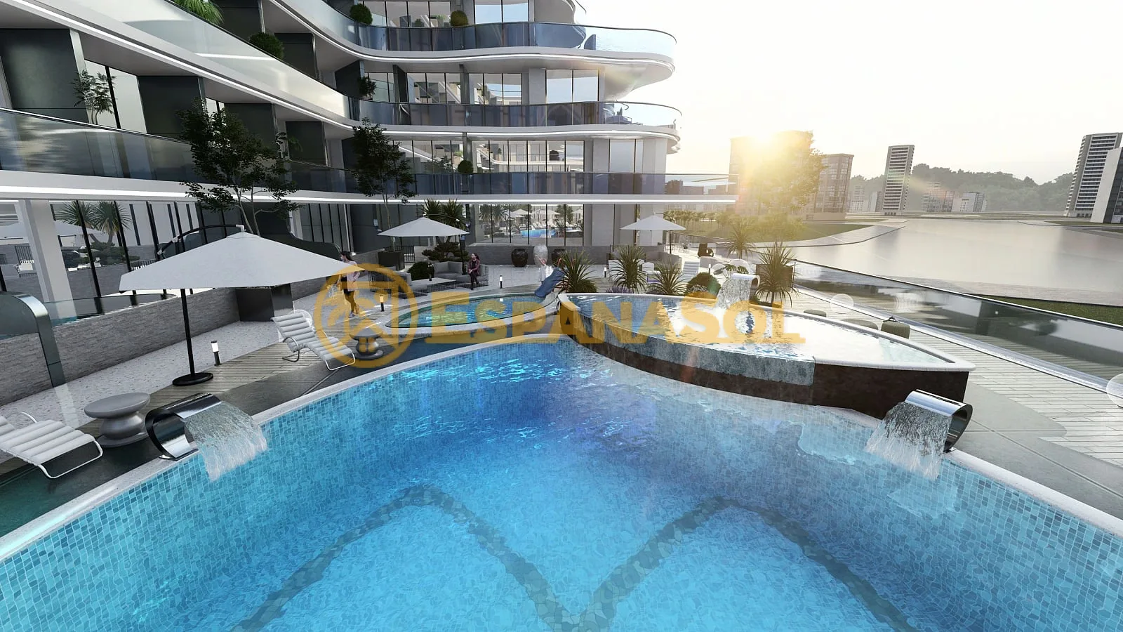 Nieruchomości z Prywatnymi Basenami w Dubai Production City w Dubai (zdjÄ™cie 4)