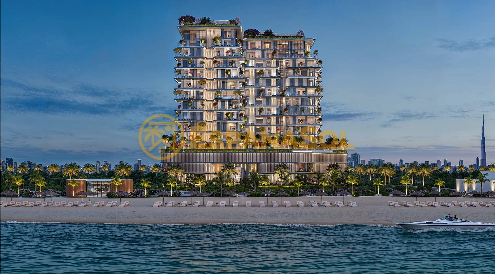 Nadmorskie Apartamenty z Widokiem na Morze na Dubai Islands
