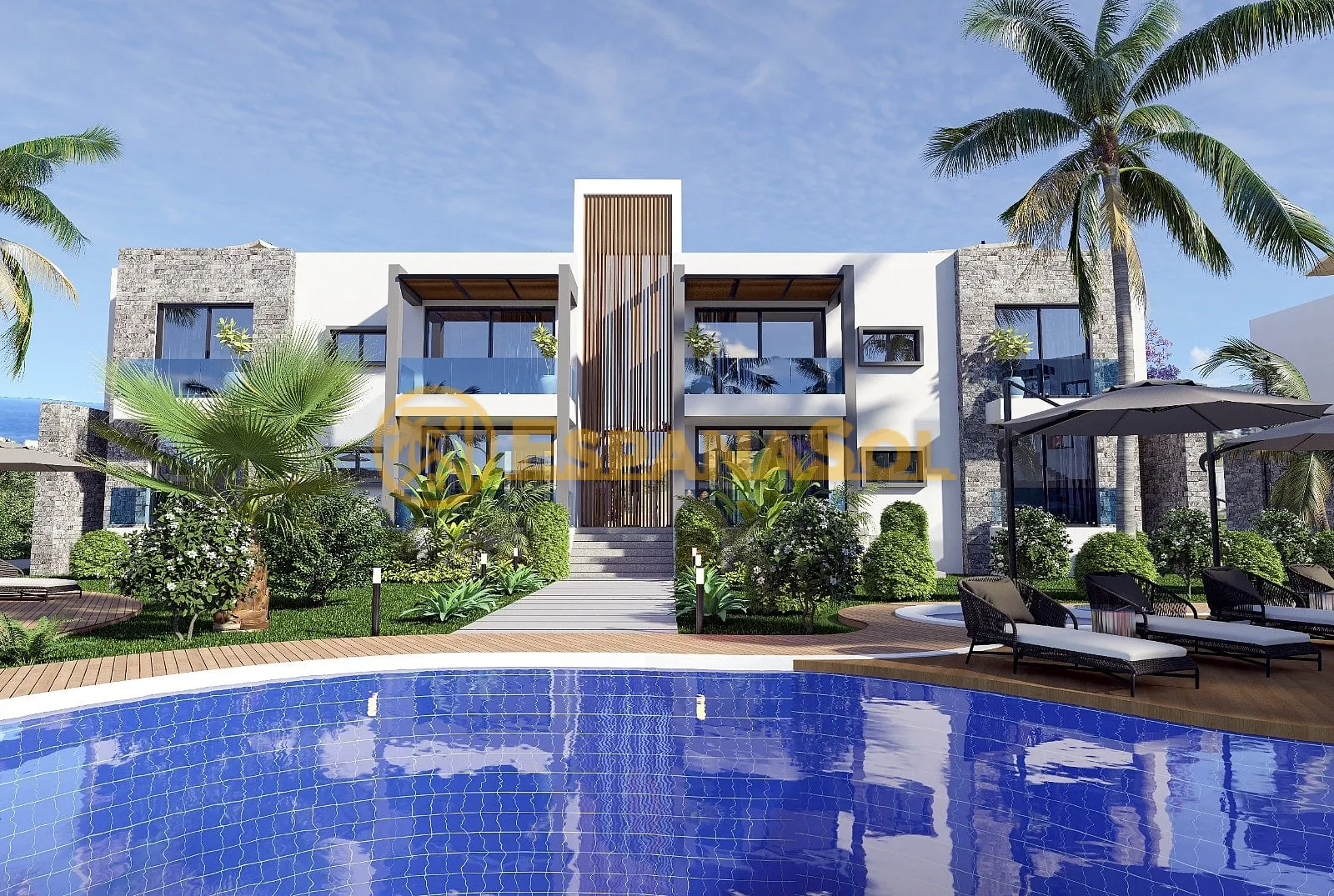 Furnished Flats by the Beach — Esentepe, Kyrenia