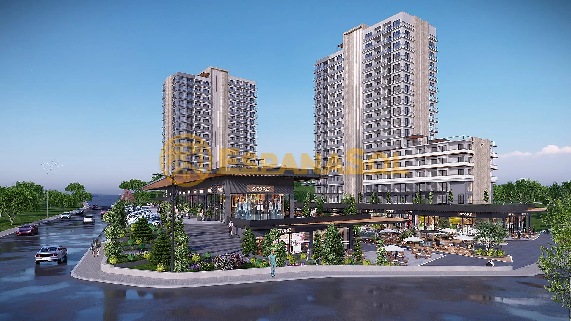 Luksusowe Apartamenty w Wielofunkcyjnym Projekcie w Ankarze
