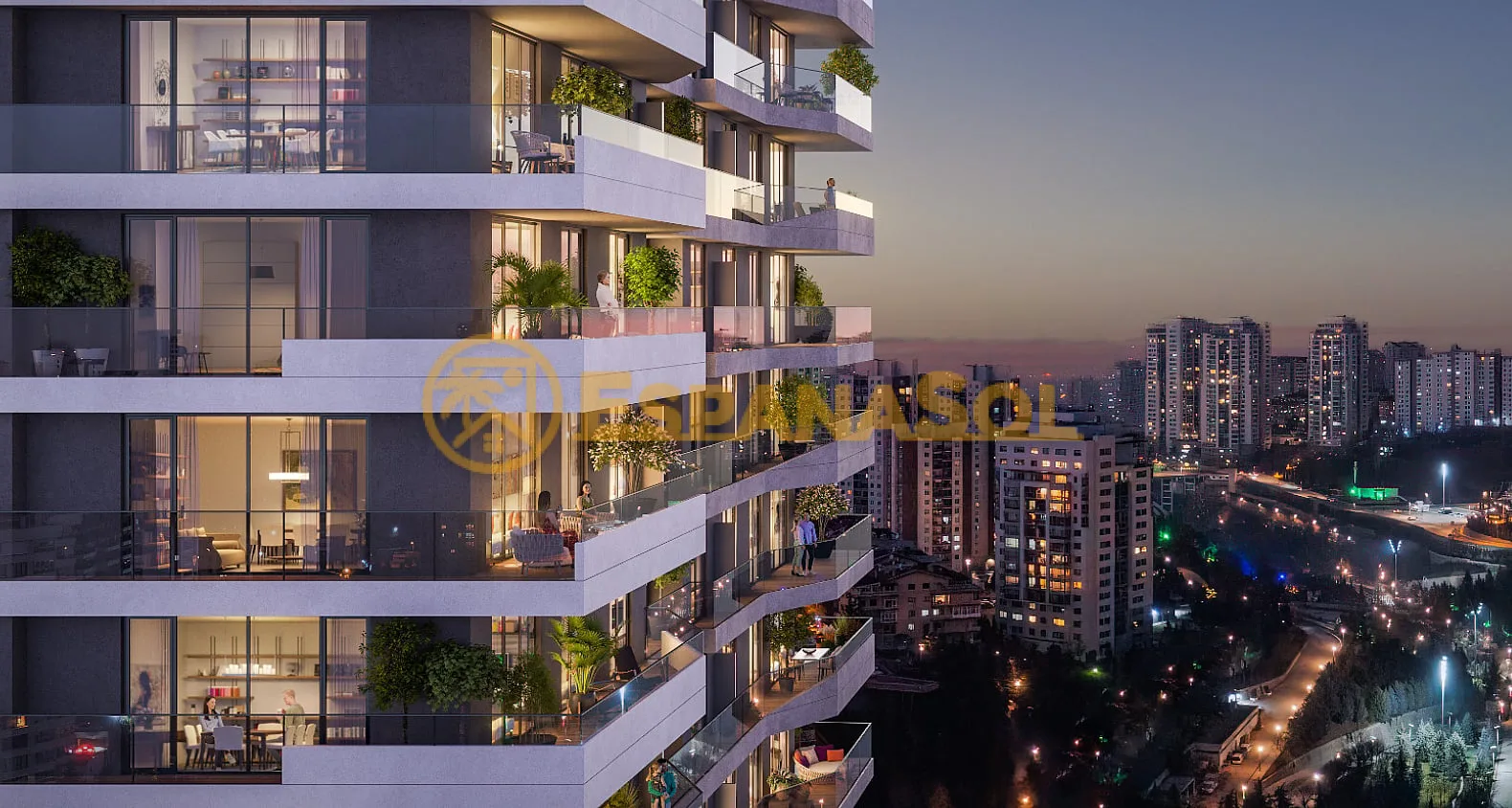 Apartamenty z Widokiem na Dolinę Dikmen w Ankarze Çankaya w Ankara (zdjÄ™cie 5)
