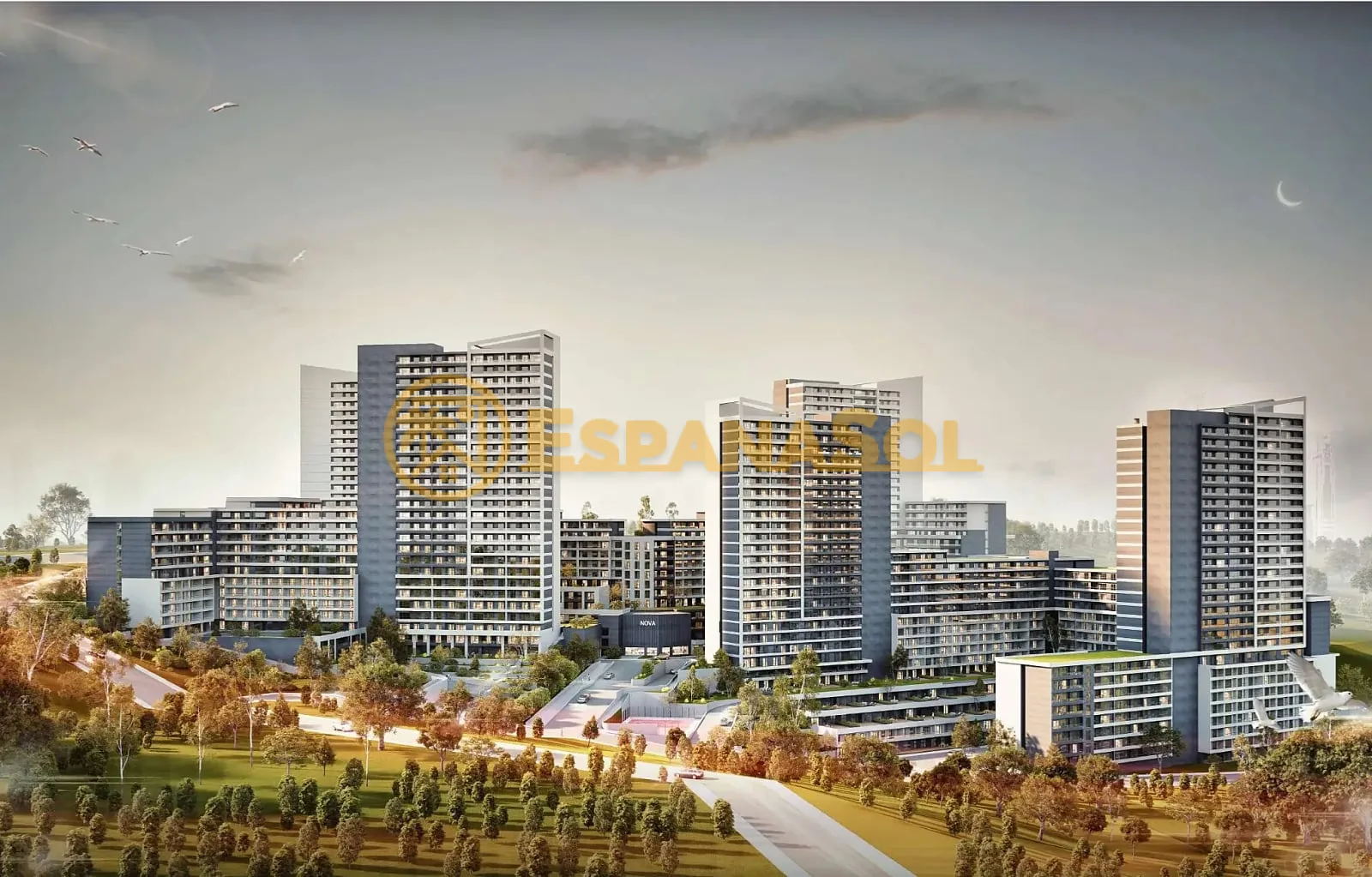 Apartamento con balcón — complejo cerrado en Çankaya, Ankara en Ankara (zdjÄ™cie 2)