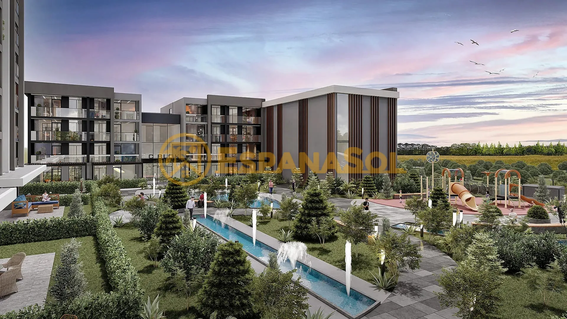 2-Zimmer-Wohnung mit Pool — Gölbaşı, Ankara