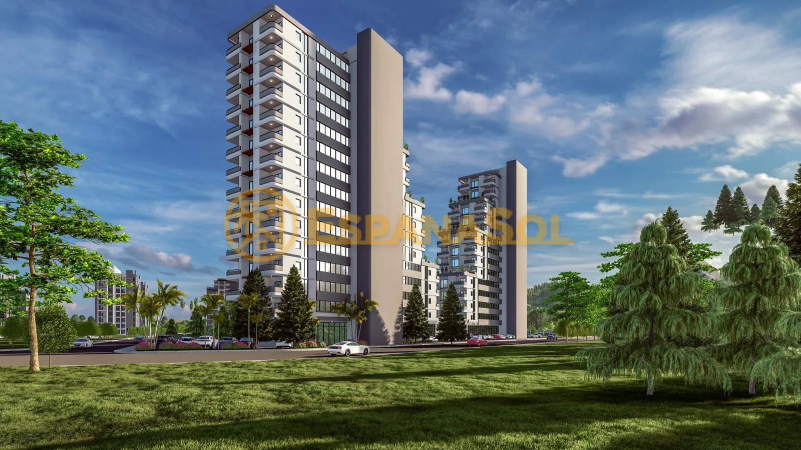 Flats with Aquapark and Pool — Gated Community in Mersin in Mersin (zdjÄ™cie 5)