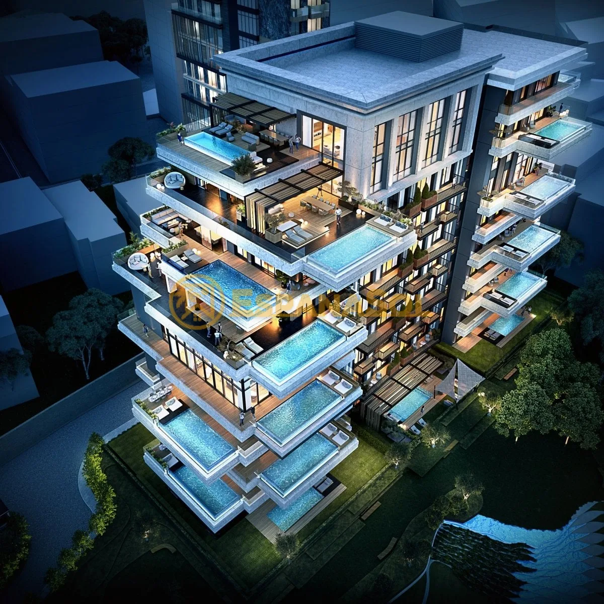 Wohnung in Nişantaşı — Istanbul mit Concierge und Pool in Istanbul (zdjÄ™cie 2)
