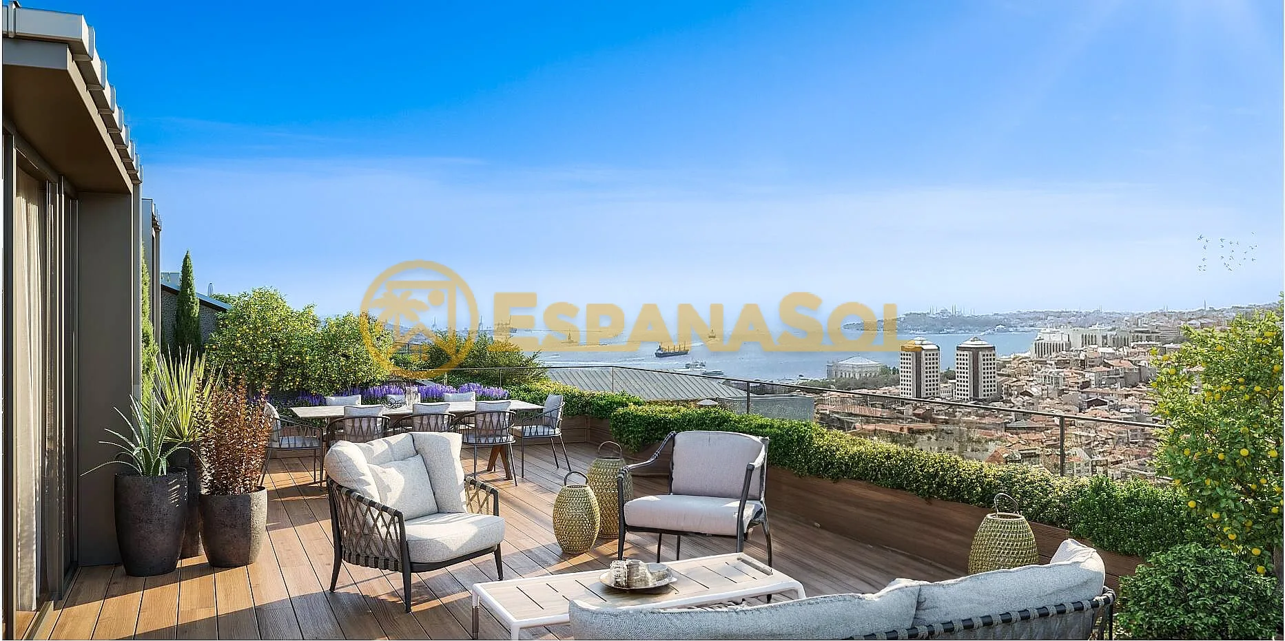 Flats with Bosphorus Views — Beşiktaş, Istanbul