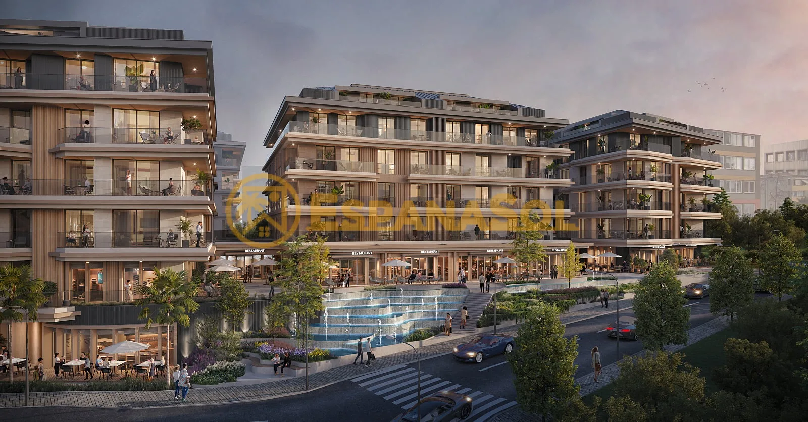 Apartamenty z Udogodnieniami w Kompleksie w Şişli w Stambule
