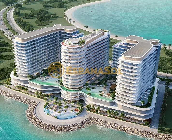 Apartamenty z Bezpośrednim Widokiem na Morze na Wyspie Al Marjan