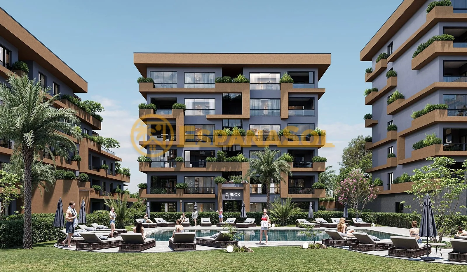Apartments with a Pool — Balat, Nilüfer, Bursa in Bursa (zdjÄ™cie 4)