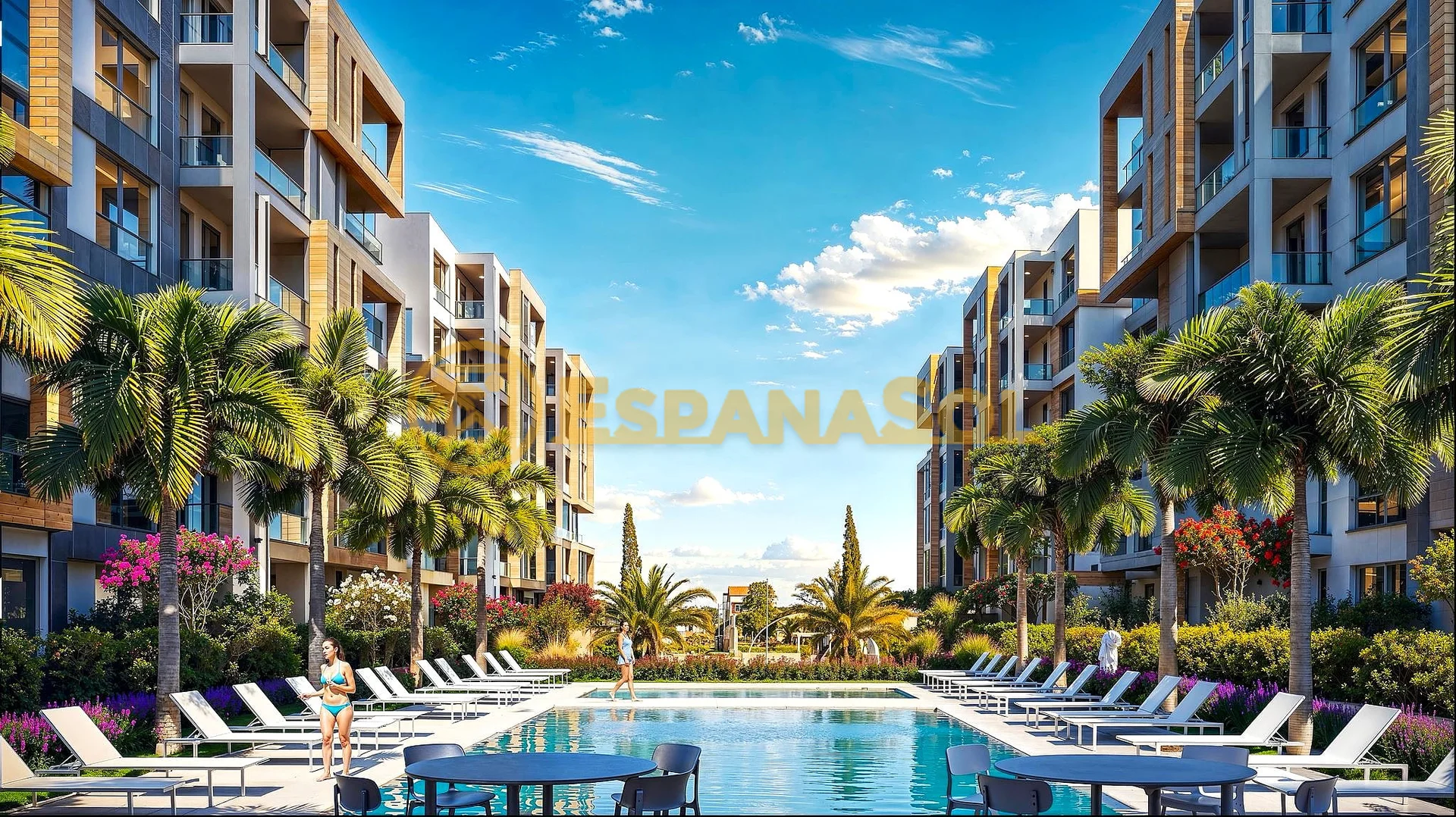 2 bed apartments en complex con pool en bursa nilufer