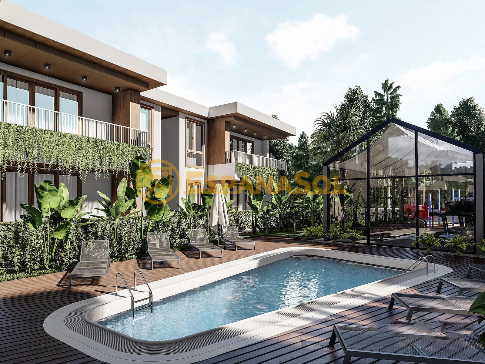 Stylowe Mieszkania w Kompleksie o Poziomym Projekcie w Yalova