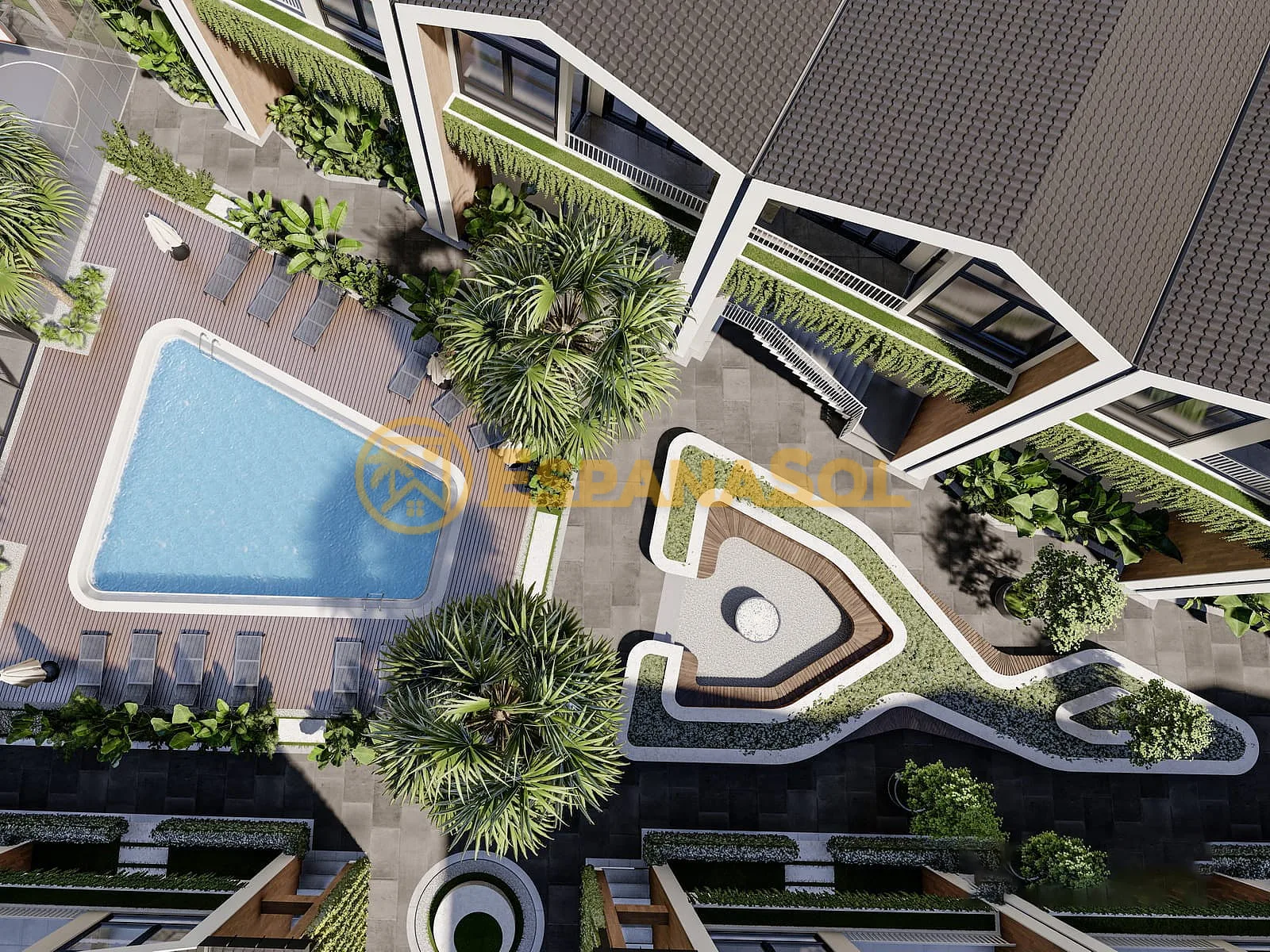 Apartments mit Garten und Pool — Kadıköy, Yalova in Yalova (zdjÄ™cie 3)
