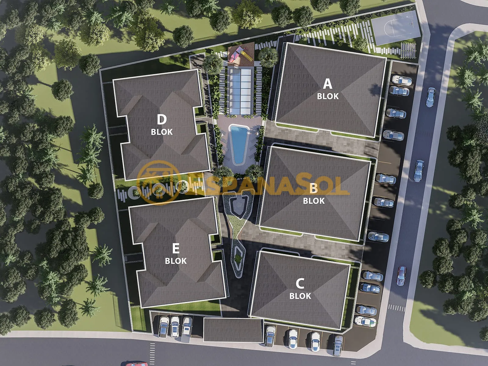 Apartments mit Garten und Pool — Kadıköy, Yalova in Yalova (zdjÄ™cie 5)